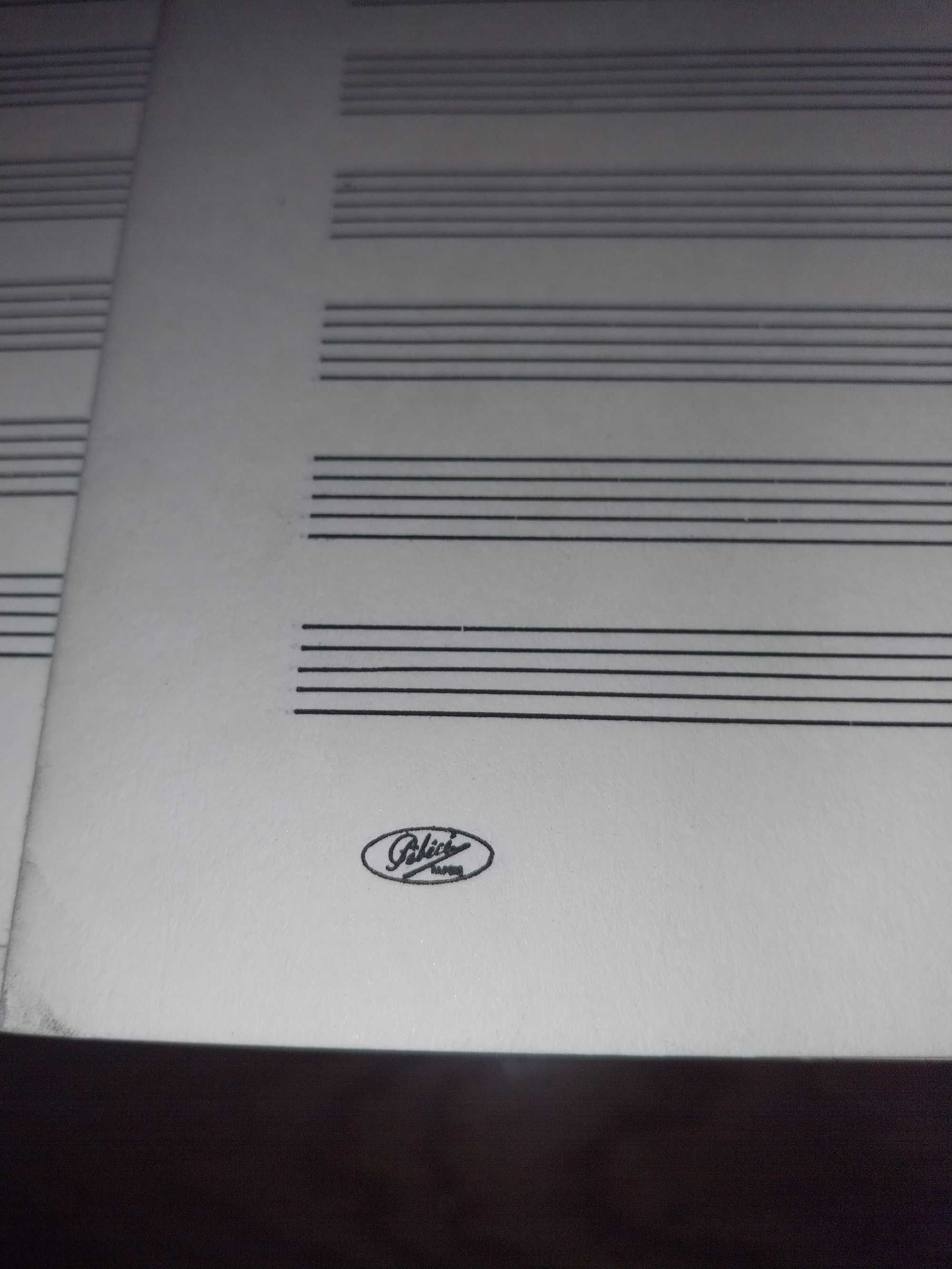 Folhas Pautas Musicais