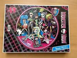 Puzzle Monster High round okrągłe