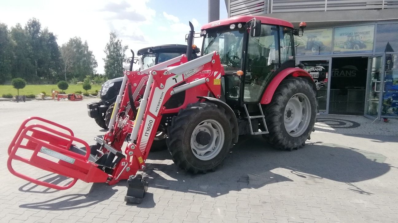Ładowacz czołowy TUR 1600 kg Inter-Tech CASE MTZ ZETOR URSUS NH JD