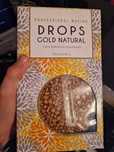 Wosk Do Depilacji Twardy Drops Gold Natural, 800g