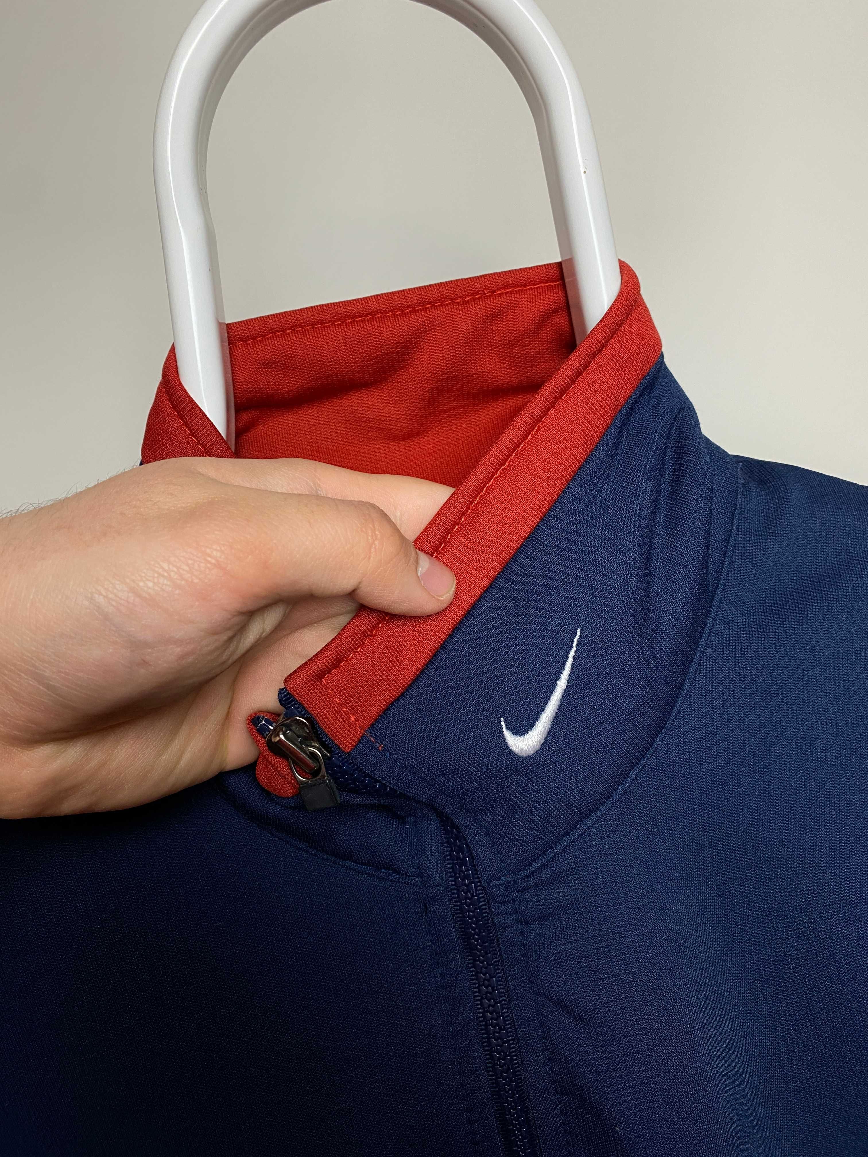 Bluza rozpinana (half-zip) męska Nike 90s Swoosh Vintage Opium