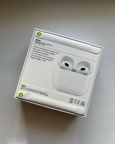 Навушники ідеал, нові Airpods 3 apple