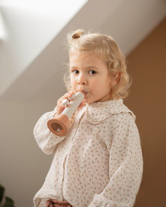 Trompete de Madeira - Label Label