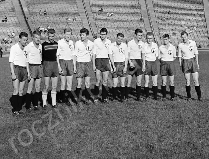 Pocztówka - 07.03.1965 Legia Warszawa