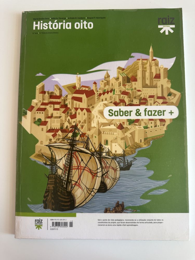 Manual de História 8 ano “História oito” com Caderno de Atividades