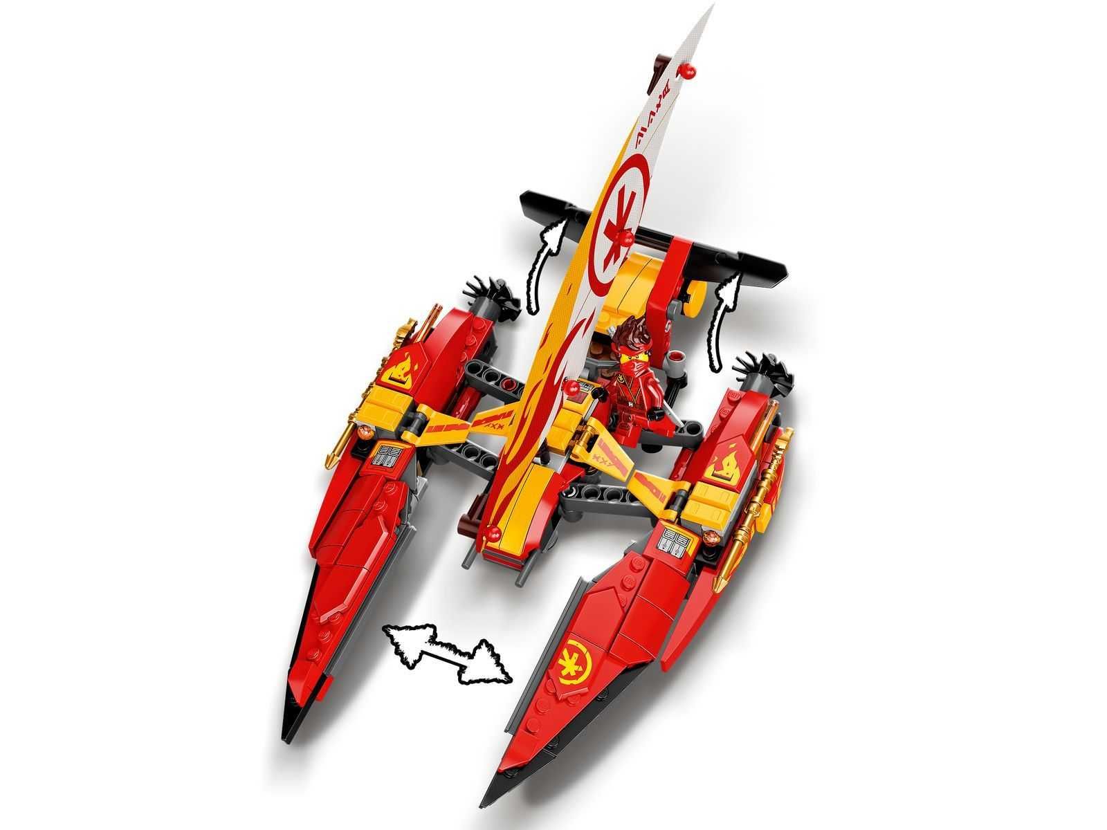 LEGO® 71748 Ninjago - Morska bitwa katamaranów klocki prezent ninja