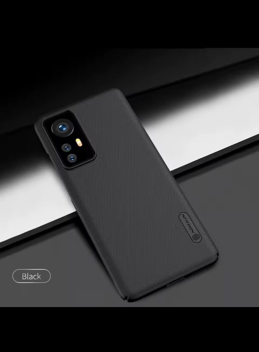 Etui Nillkin Super Frosted Shield do Xiaomi 12 Pro czarne