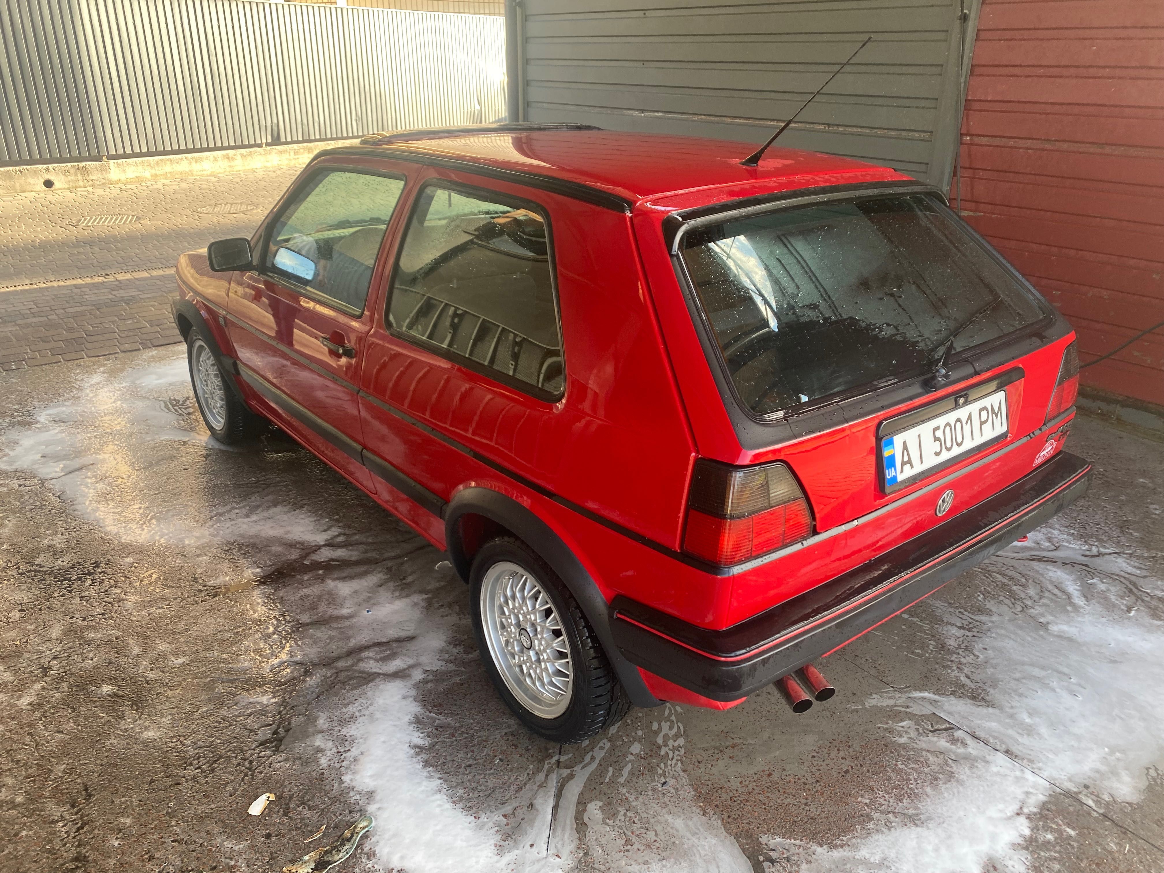 Фольксваген Гольф Мк2 ГТІ Volkswagen Mk2 GTI 1.8 16V