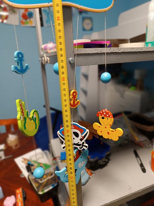 Дерев'яна піратська підвіска двомтороння