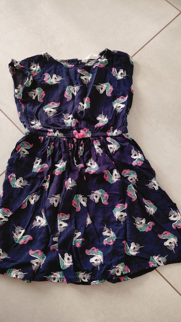 Sukienka H&M 128 dla dziewczynki