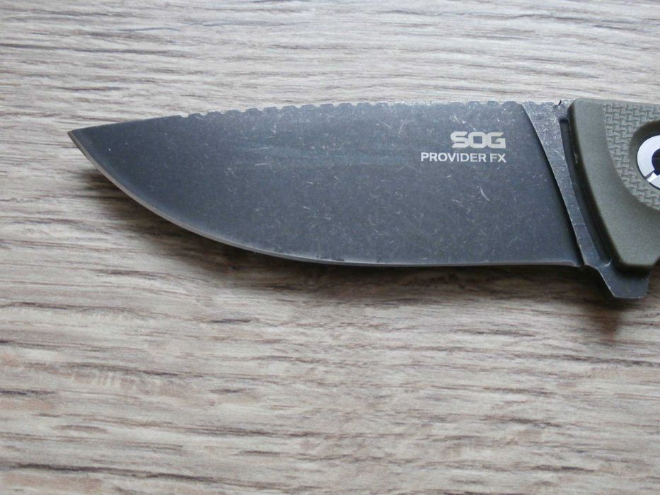 Тактичний похідний ніж SOG Provider FX (Stonewashed) 20 см, в ножнах