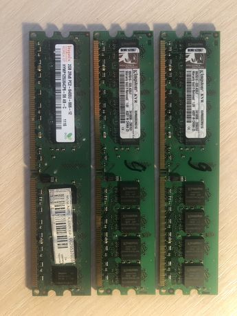 DDR2 4GB Kingstone (1+1gb) Hynix (2gb) на ПК