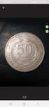 Moeda 50 Francs Guineens