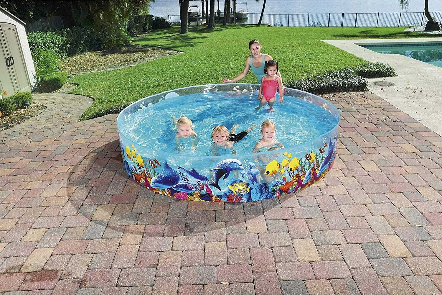 бассейн детский Дитячий басейн Bestway Fill-N-Fun 90 x 18 дюймів