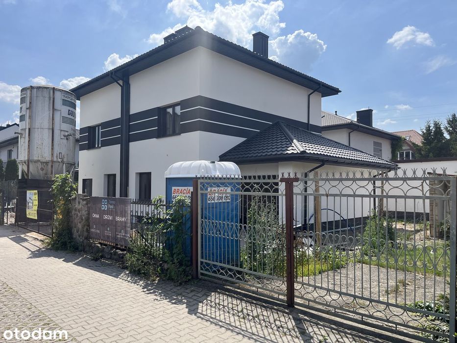 Pół bliźniaka 133m2 z dużym ogórkiem 150m2 Duży GARAŻ