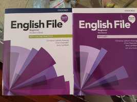 English file BEGINNER workbook , student's book. ОРИГІНАЛ !!!