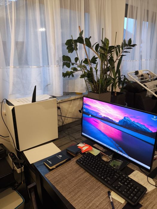 Komputer Stacjonarny + Monitor LG 100hz, Radeon RX 7600 gaming 8gb