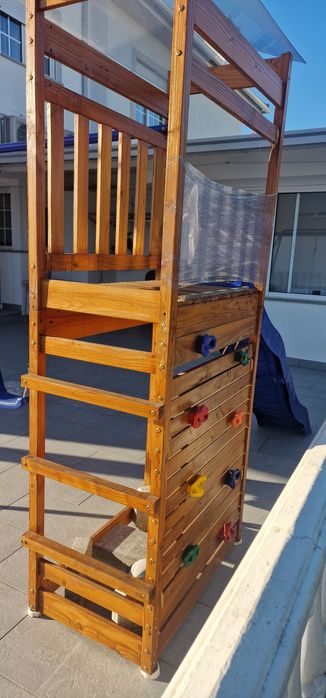 Conjunto baloiço e escorrega