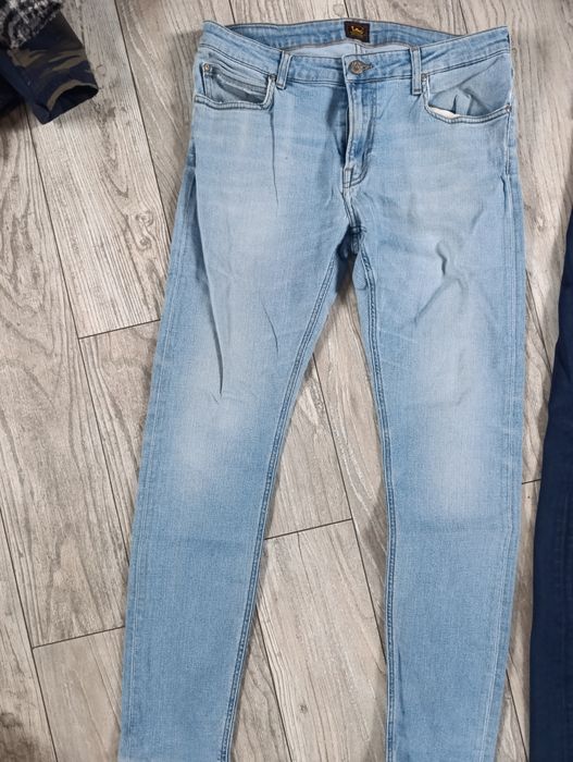 Lee spodnie męskie