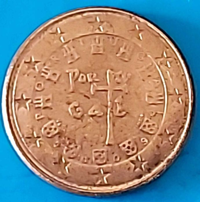 1 Cêntimo de 2009 de Portugal