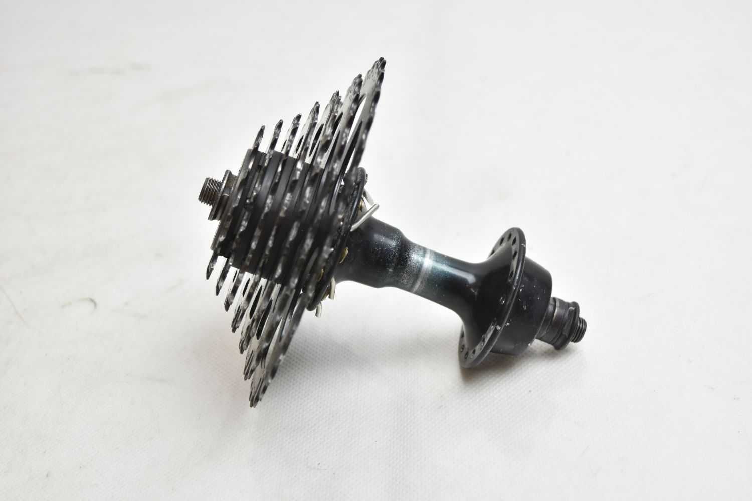 retro MTB piasty SHIMANO DEORE XT 7s czarne ! 135mm ! 32ot. !