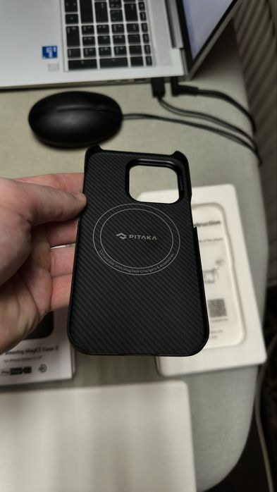 PITAKA Fusion Weaving MagEZ Case 3 для iPhone 14 Pro, Оригінал, новий.