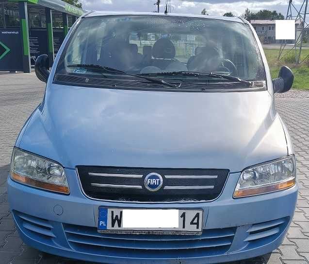 Multipla1.9JTD KLima ekonomiczne rodzinne długie opłaty OD właściciela