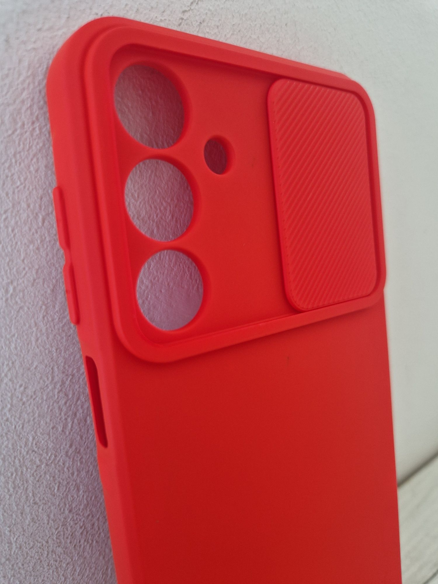 Camshield Soft do Samsung Galaxy A16 4G/5G Czerwony
