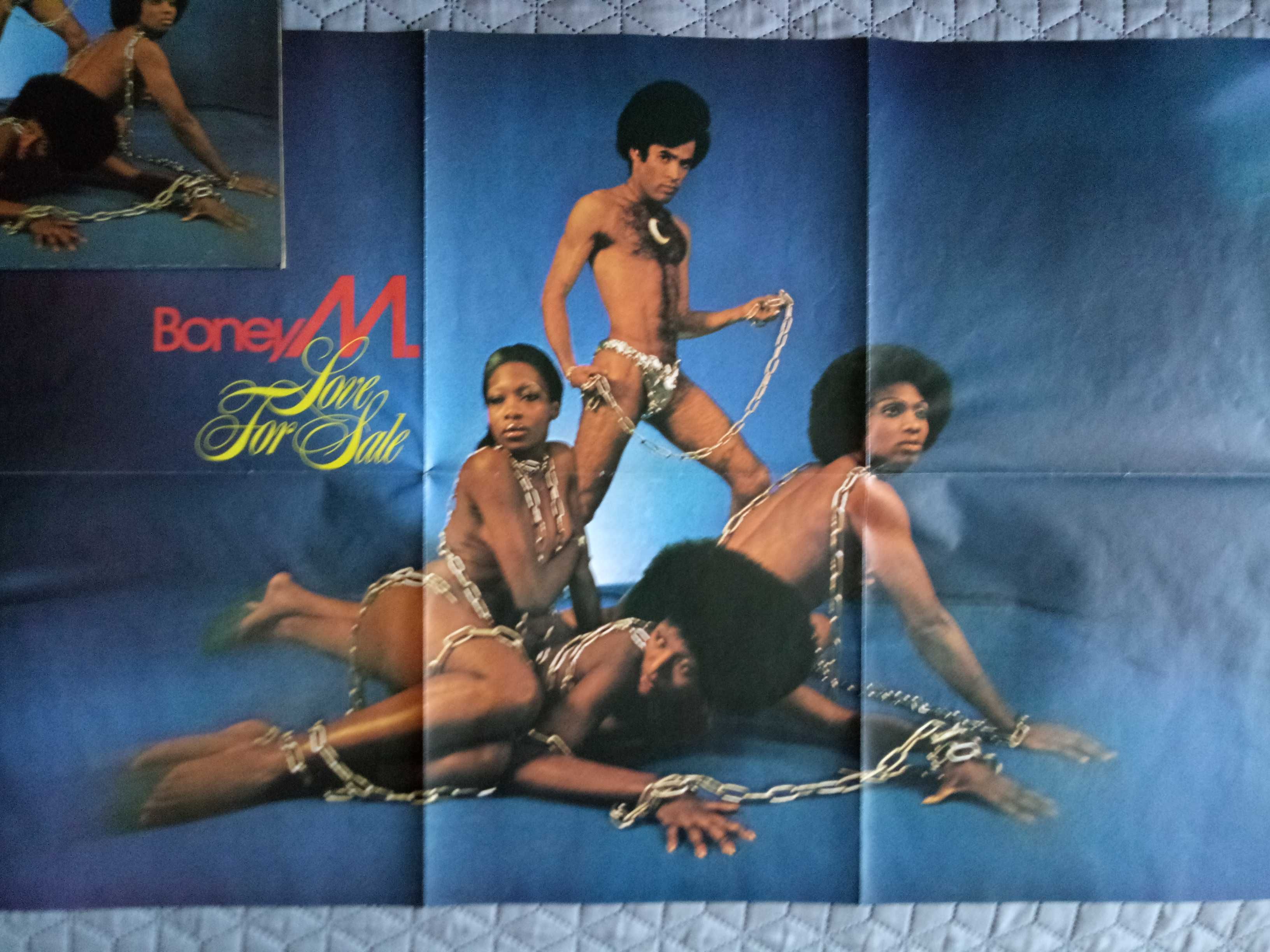 Boney M 1977 Love for Sale + большой плакат. Пластинки винил.