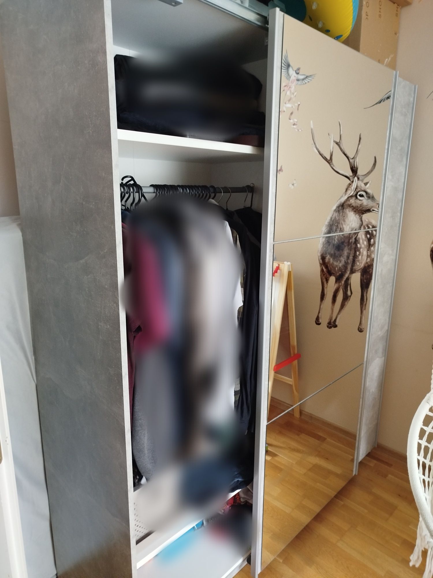 Szafa przesuwna z lustrem, szafa z lustrem, szafa do sypialni