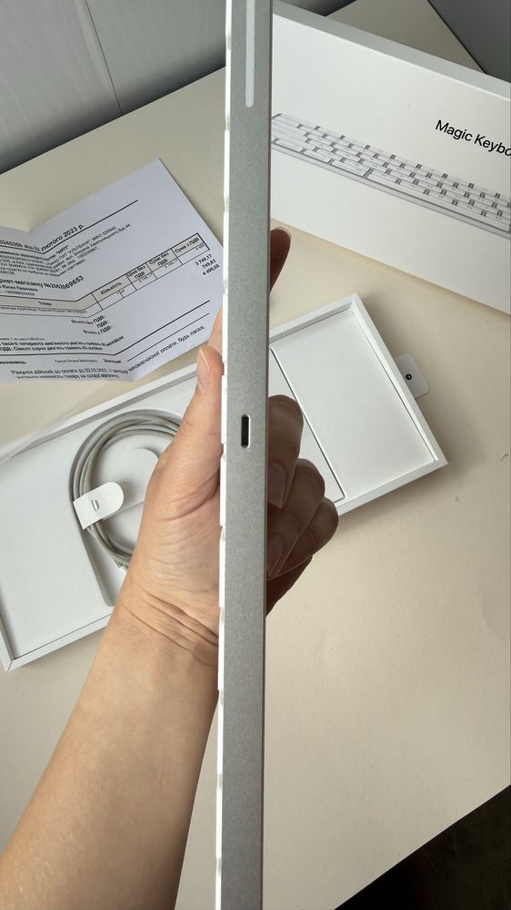Бездротова Apple Magic Keyboard Silver 2021