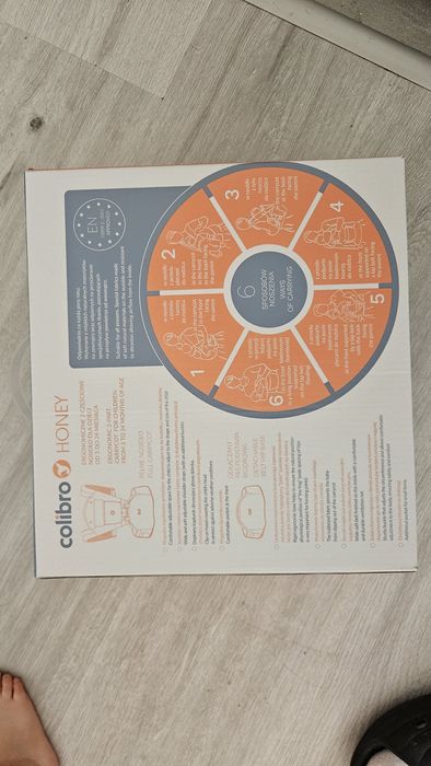 Nosidełko dla dziecka Colibro Honey cool 3mies+