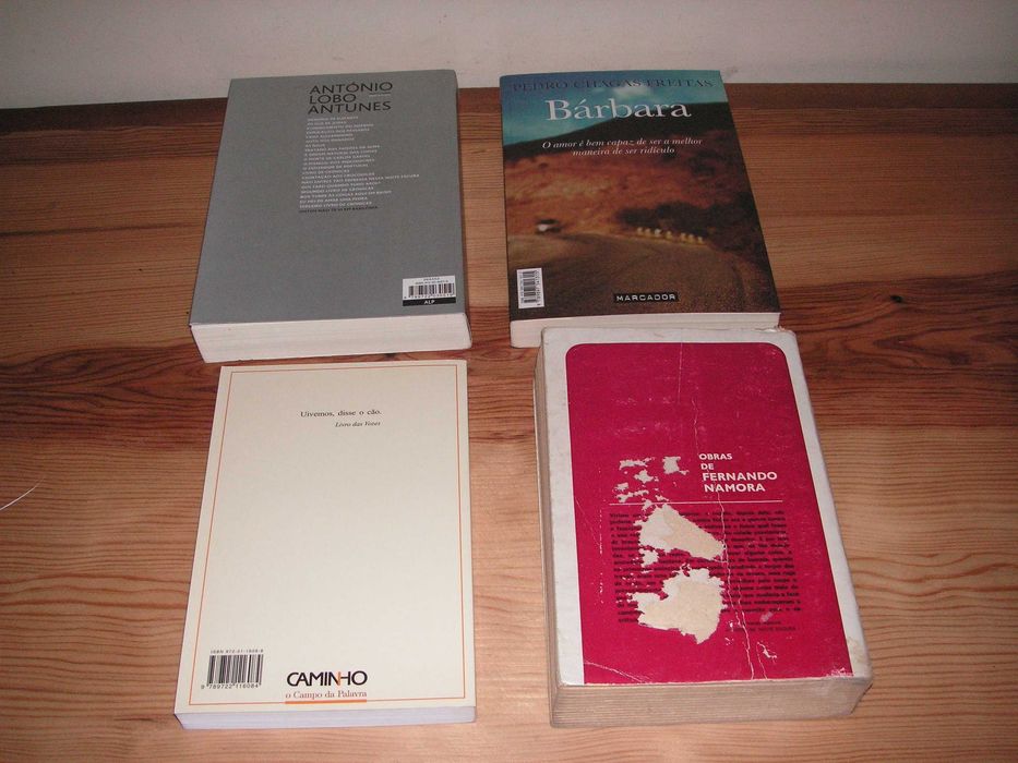 José Saramago, Fernando Namora, António L Antunes, Pedro Chagas Freita