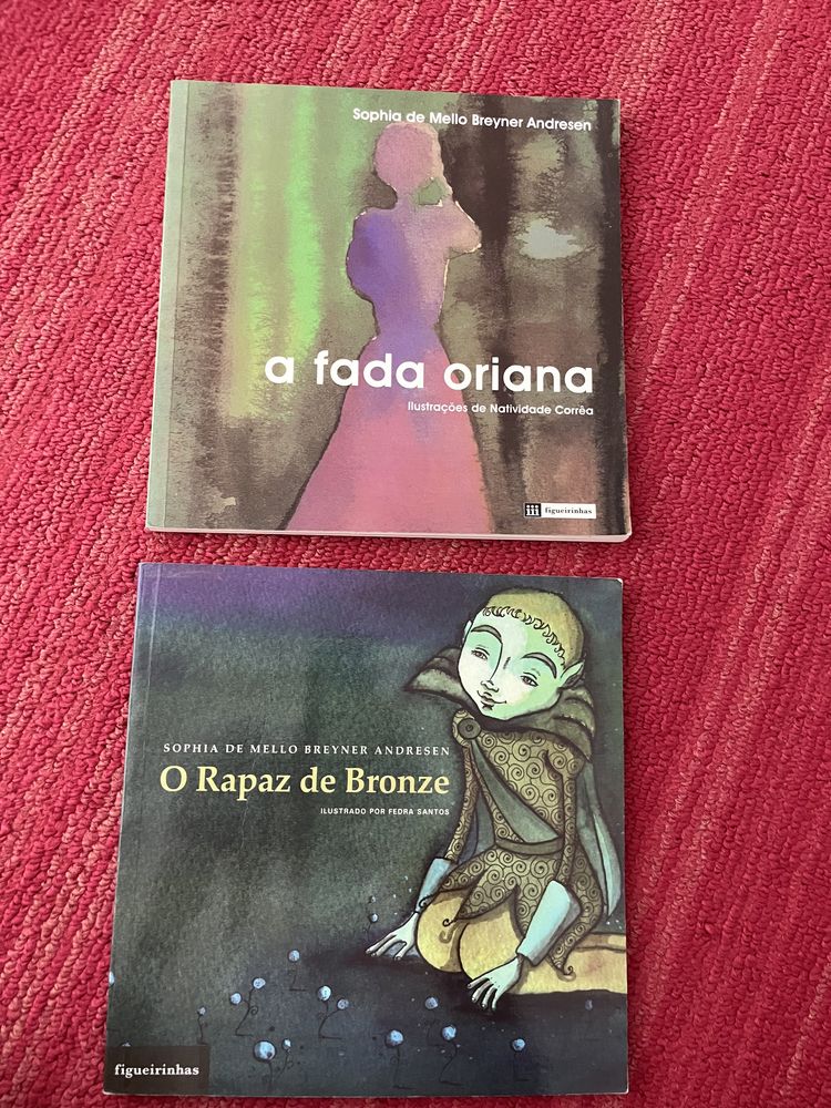 Livros A fada Oriana e O rapaz de bronze