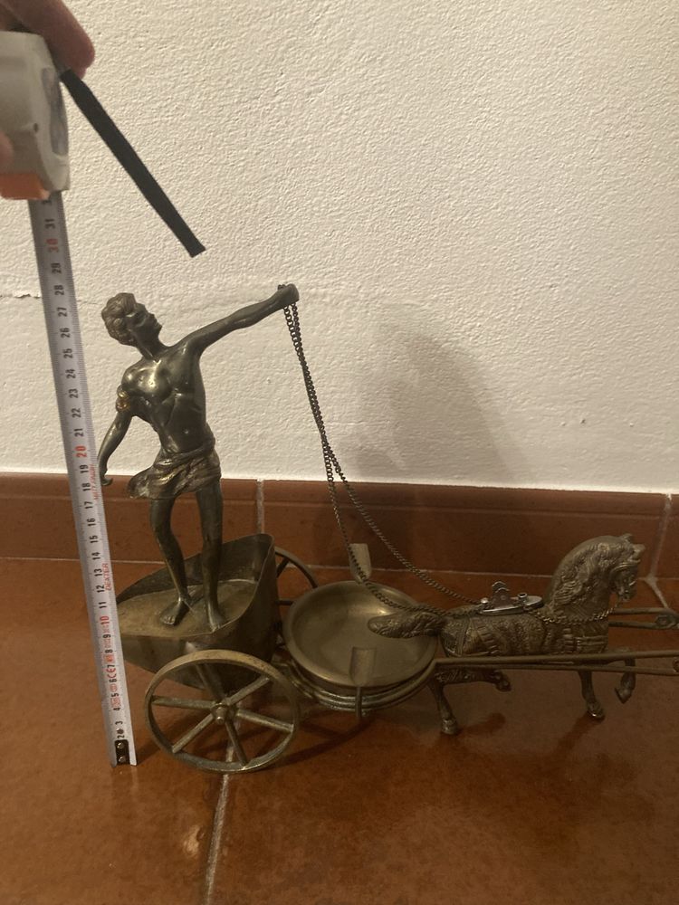 Cinzeiro único vintage (carroça)