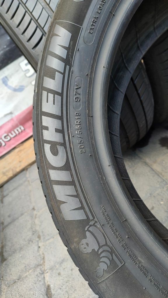 205/55/19 Michelin komplet jak nowe