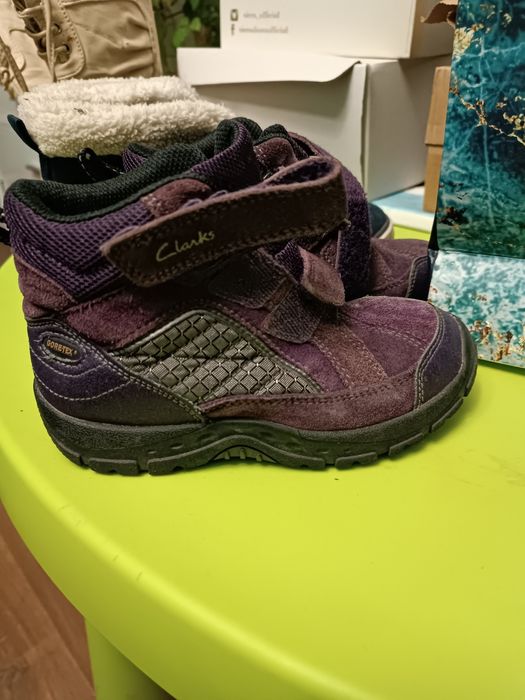 Демі чоботи Clarks, 28 р., утеплені вовною 10.5 або 28 розмір