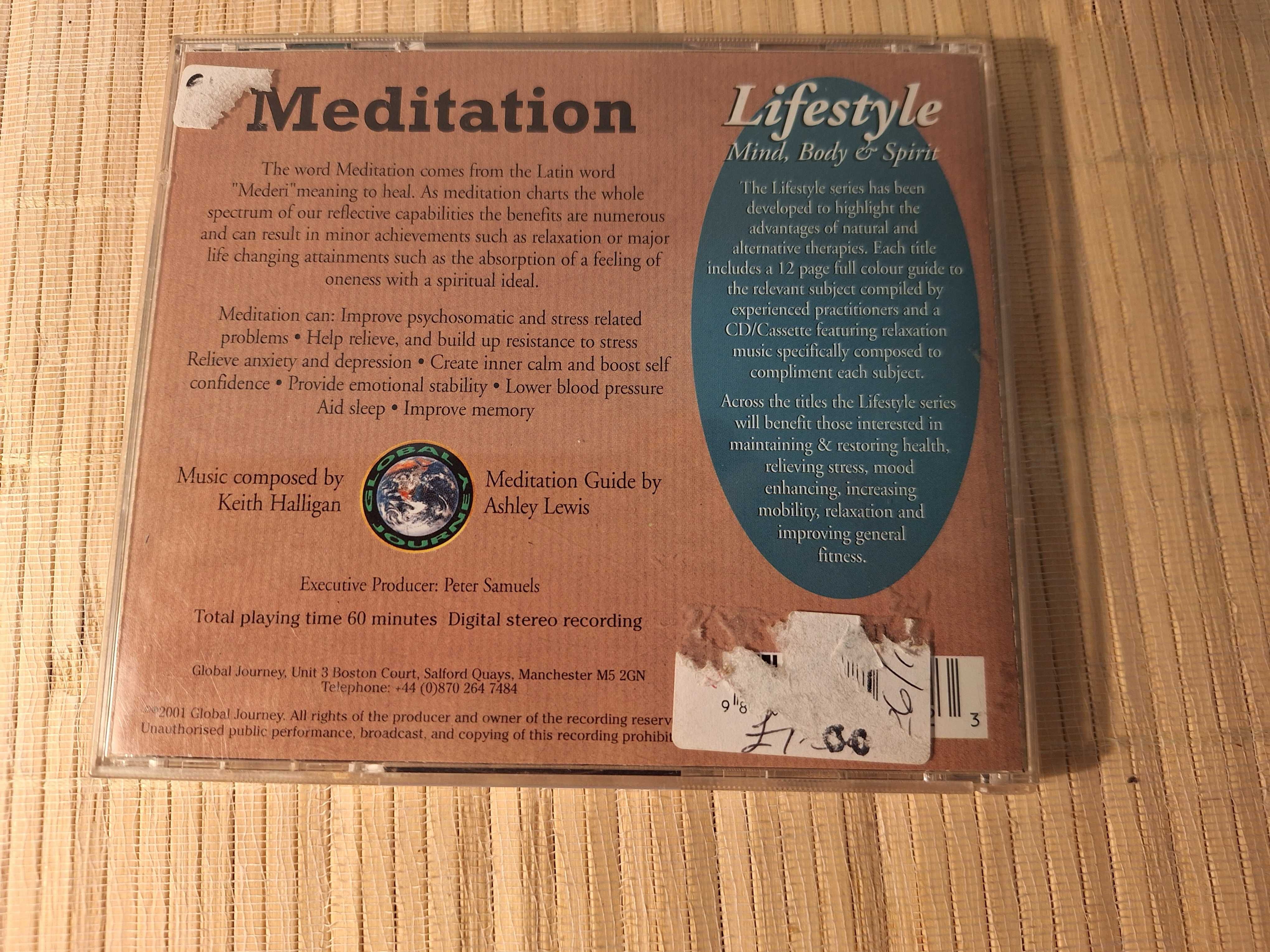 Meditation CD muzyka medytacyjna płyta do medytacji