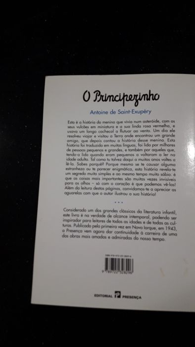 Livro O Principezinho