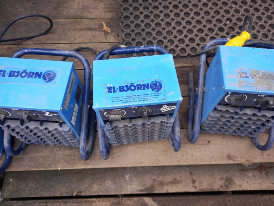 5 szt Termowentylator/Nagrzewnica EL-Bjorn VF 21A 2183 W sprawny