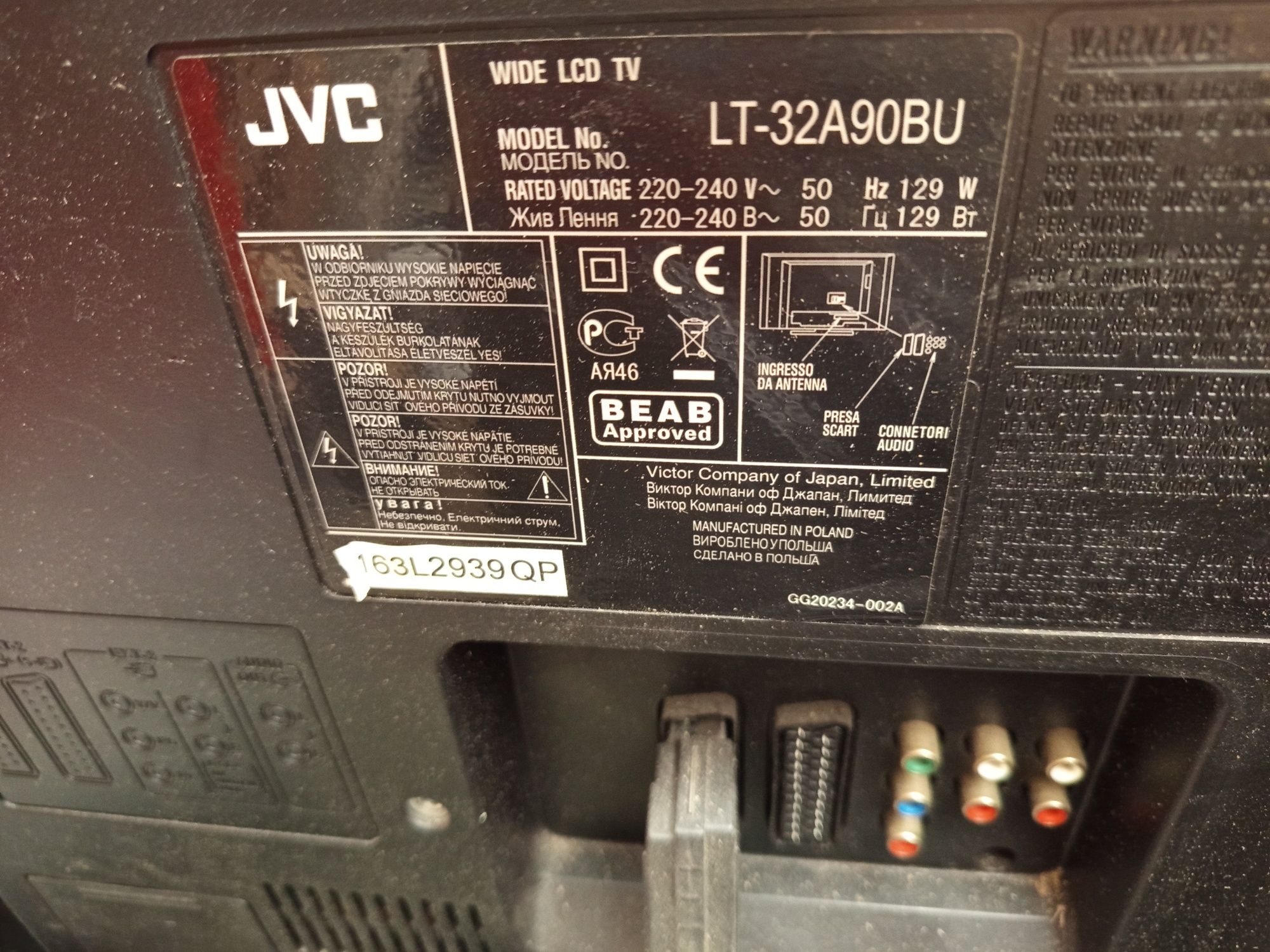 Telewizor JVC  do domu