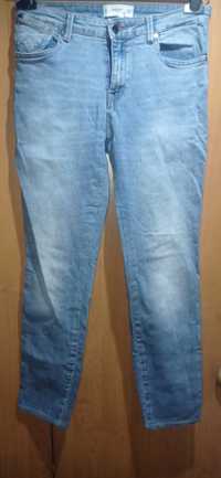 Spodnie jeansowe mango jeansy