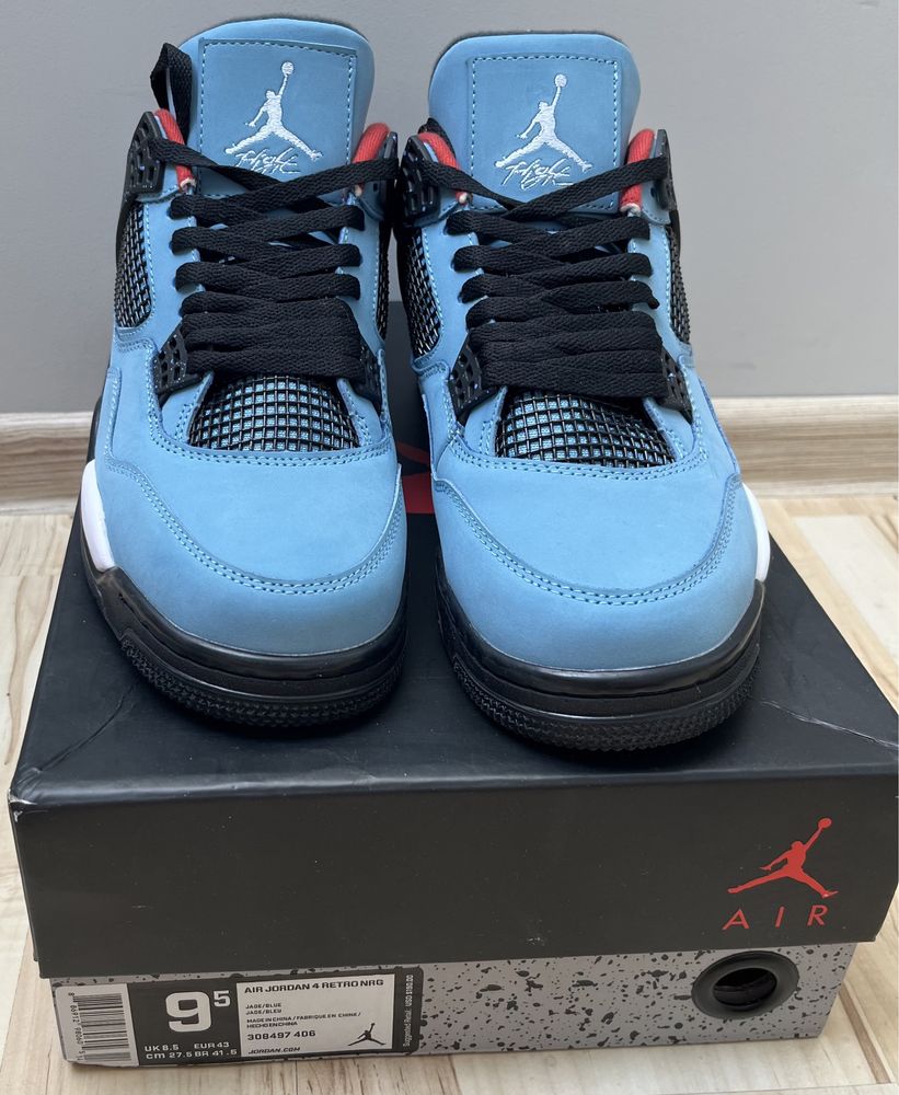 Nowe Nike Jordan 4 Retro by Travis Scott 43
