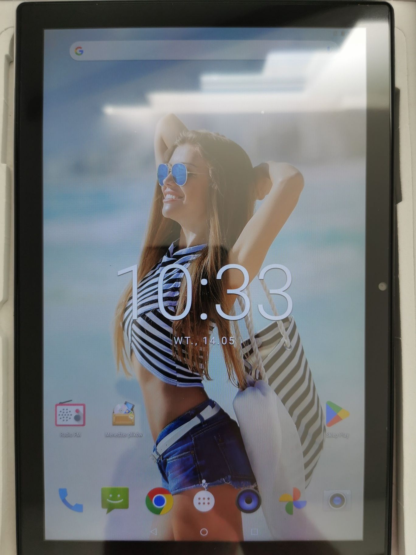 Nowy tablet z Chin 10" - 16GB RAM, 8 rdzeni, Android 12, zestaw