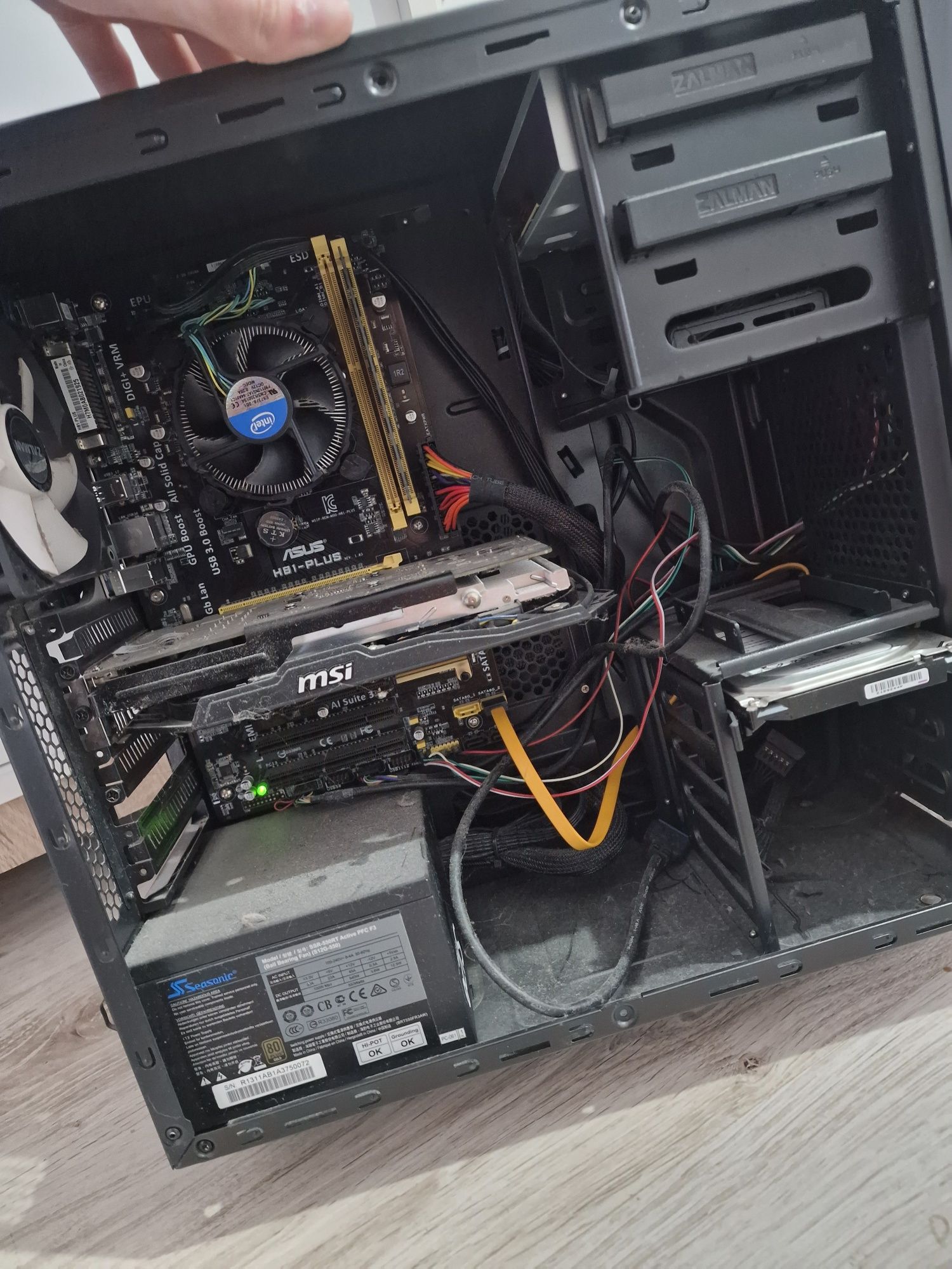 Komputer stacjonarny I5 4x3.2ghz GTX 750 ti 8gb