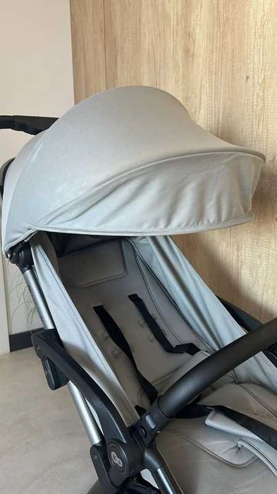 Wózek spacerowy Apino szare dla dzieci