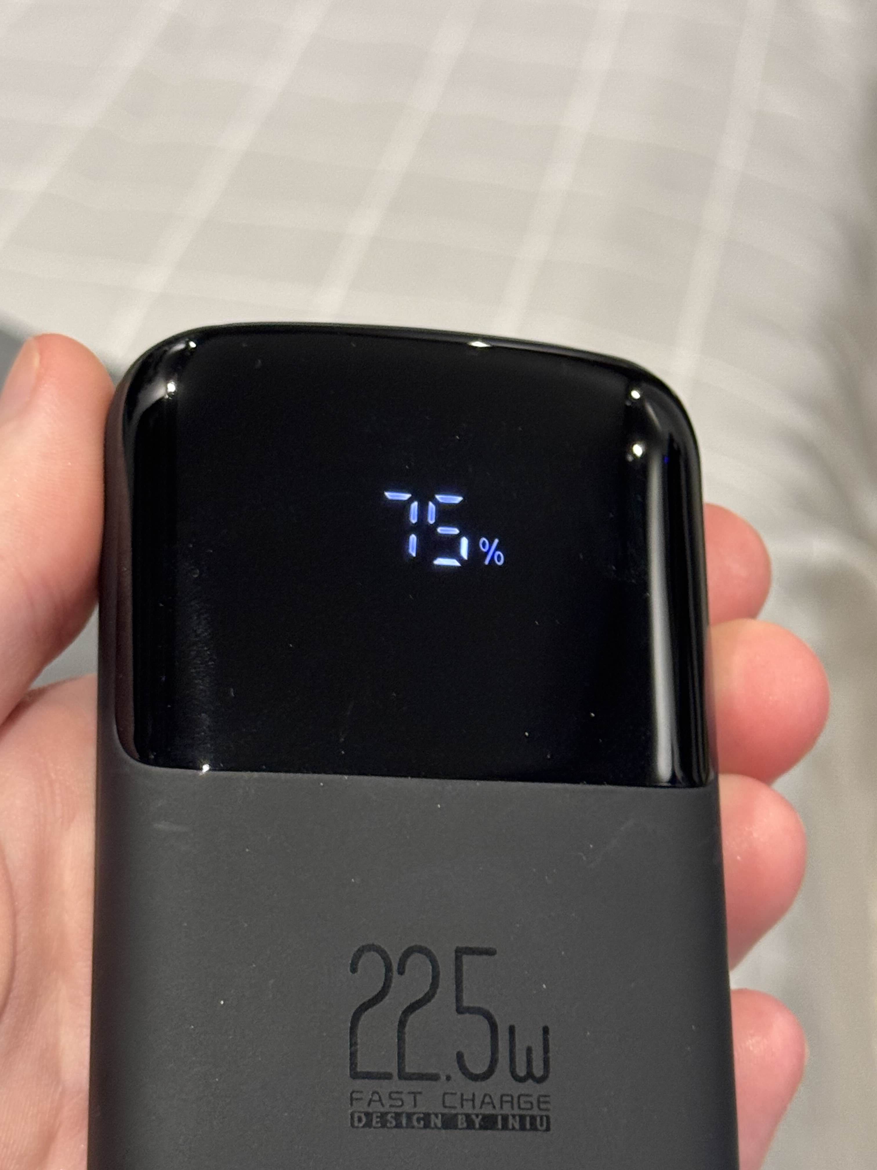 Powerbank INIU 10000 mAh Fast Charge 22.5W Czarny