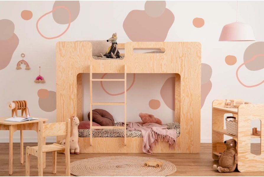 Łóżko piętrowe smartwood 160x80