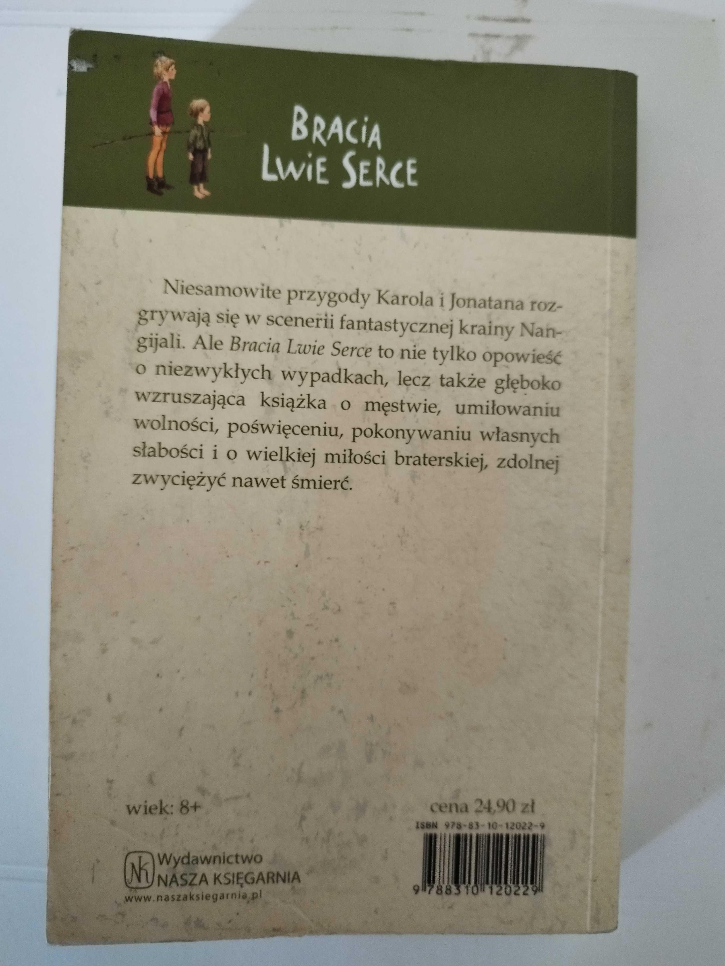 Książka "Bracia Lwie Serce"