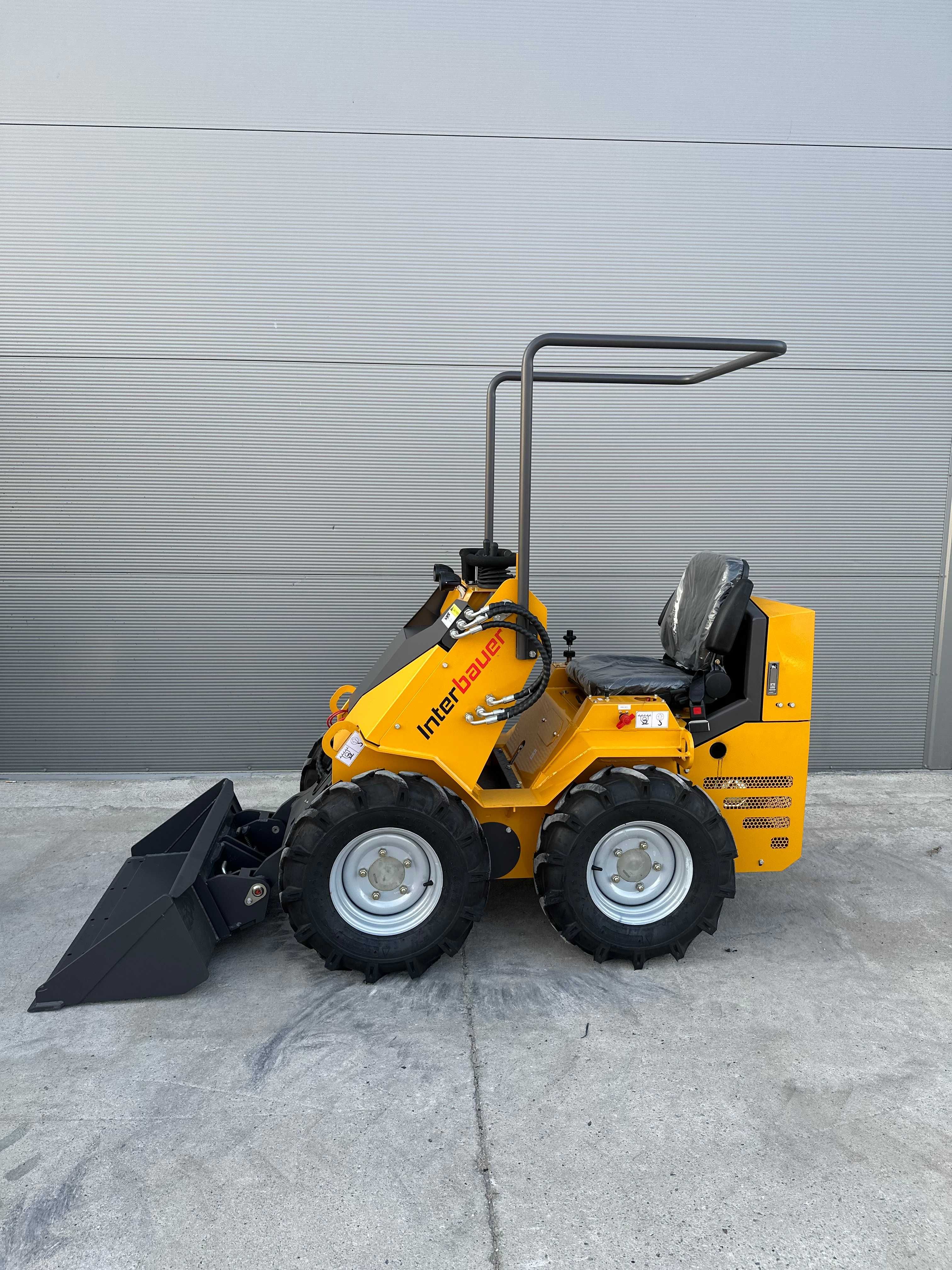 NOWA mini ładowarka Interbauer MLR240 mini SKID udźw.350kg szer.101cm